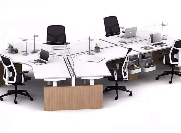 Office Workstations AIS Encounter 120 Degree Workstations